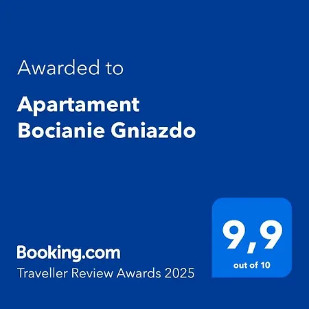شقة Bocianie Gniazdo *